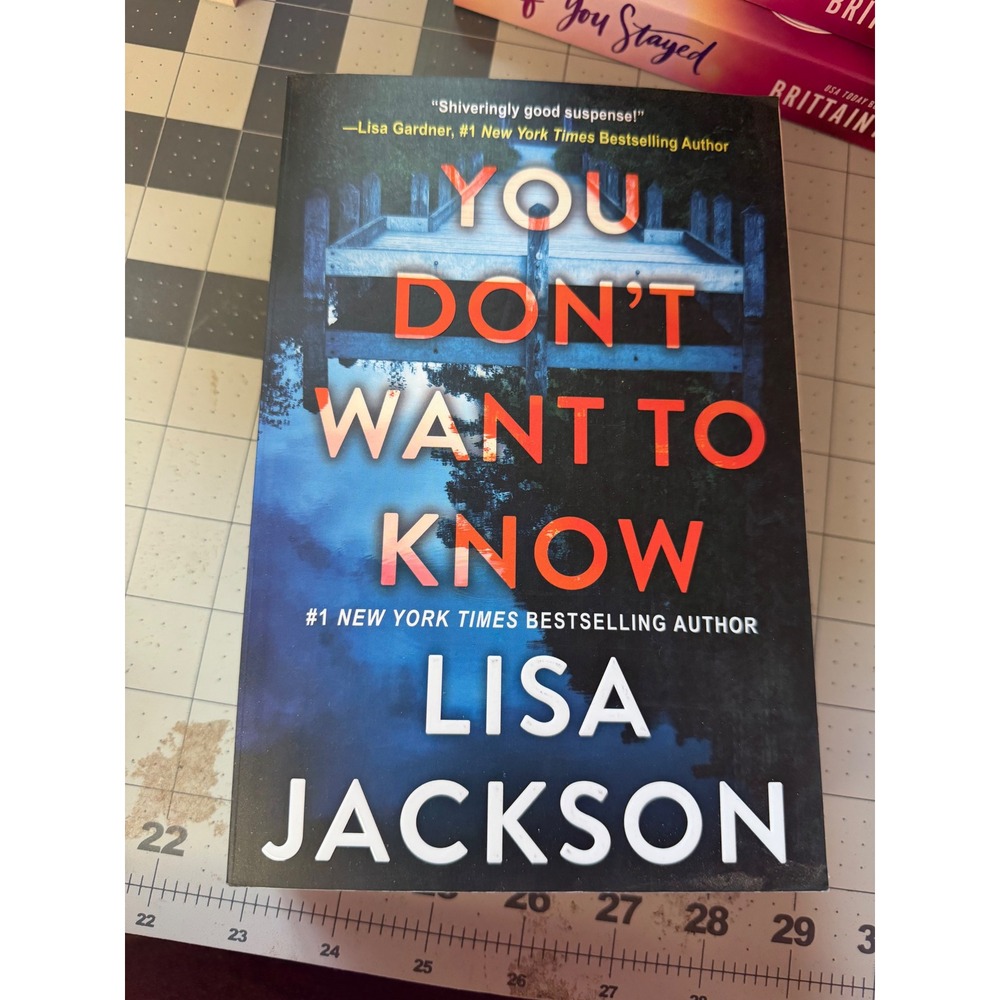 You Don't Want to Know Lisa Jackson Paperback Psychological Suspense Thriller